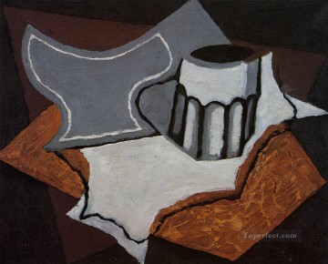 Juan Gris Painting - the goblet 1927 Juan Gris